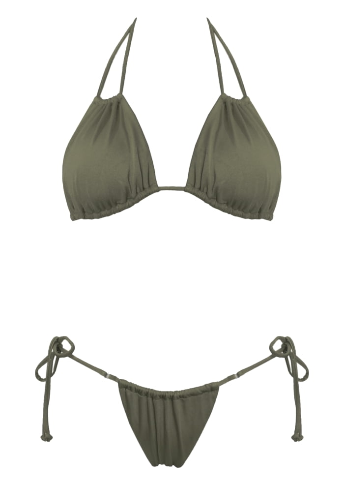 Khaki Bikini Set Atelier Yuwa Ciao Jp