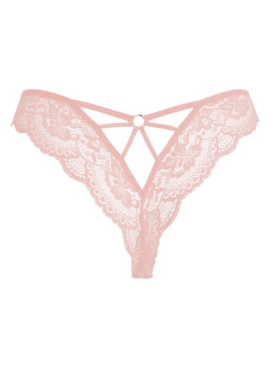 Slip With Transparency and Lace