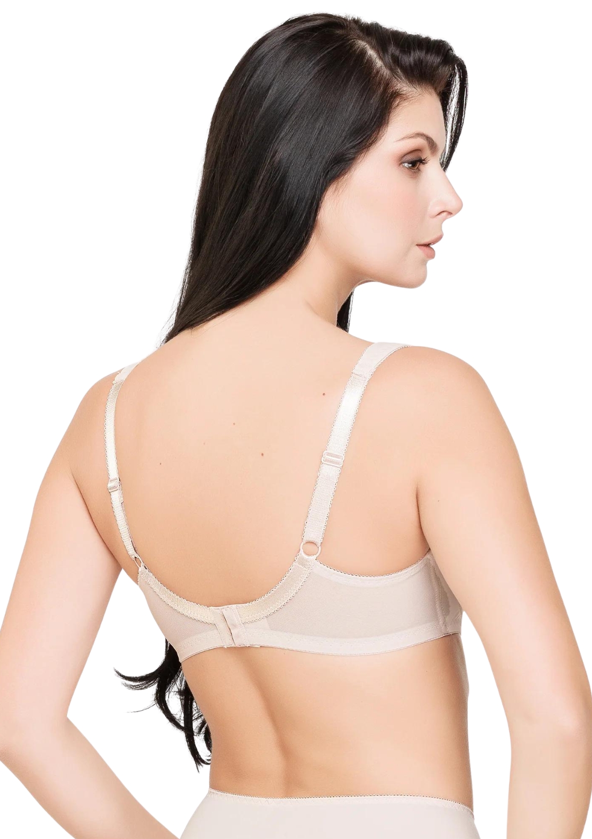 Everyday Side Support Lace Bra (Cup D-E-F-G) - Zeta Curves