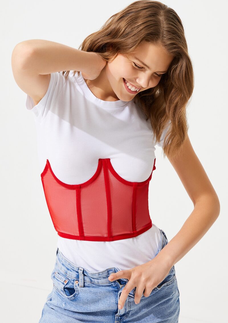 Transparent Corset Underbust - Image 7
