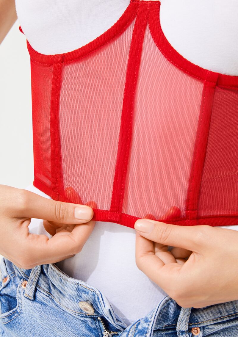 Transparent Corset Underbust - Image 8
