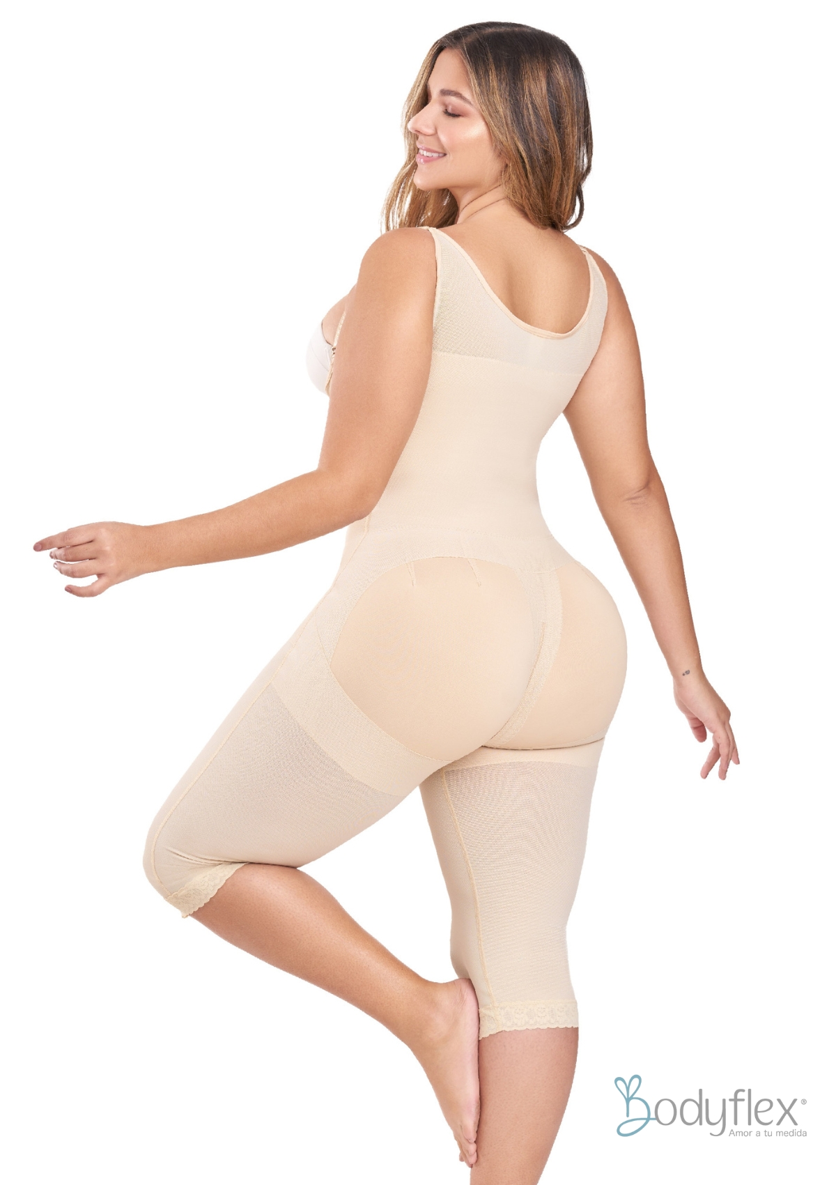 Marlena Plus Size Long High Compression Shaper with Butt Lifter - Zeta  Curves
