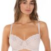 half padded lace bra σουτιέν