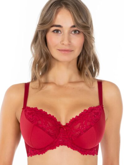 σουτιέν δαντέλα κόκκινο