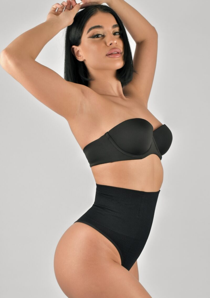 Celeste Mid Waist Tummy Thong Shaper - Image 3