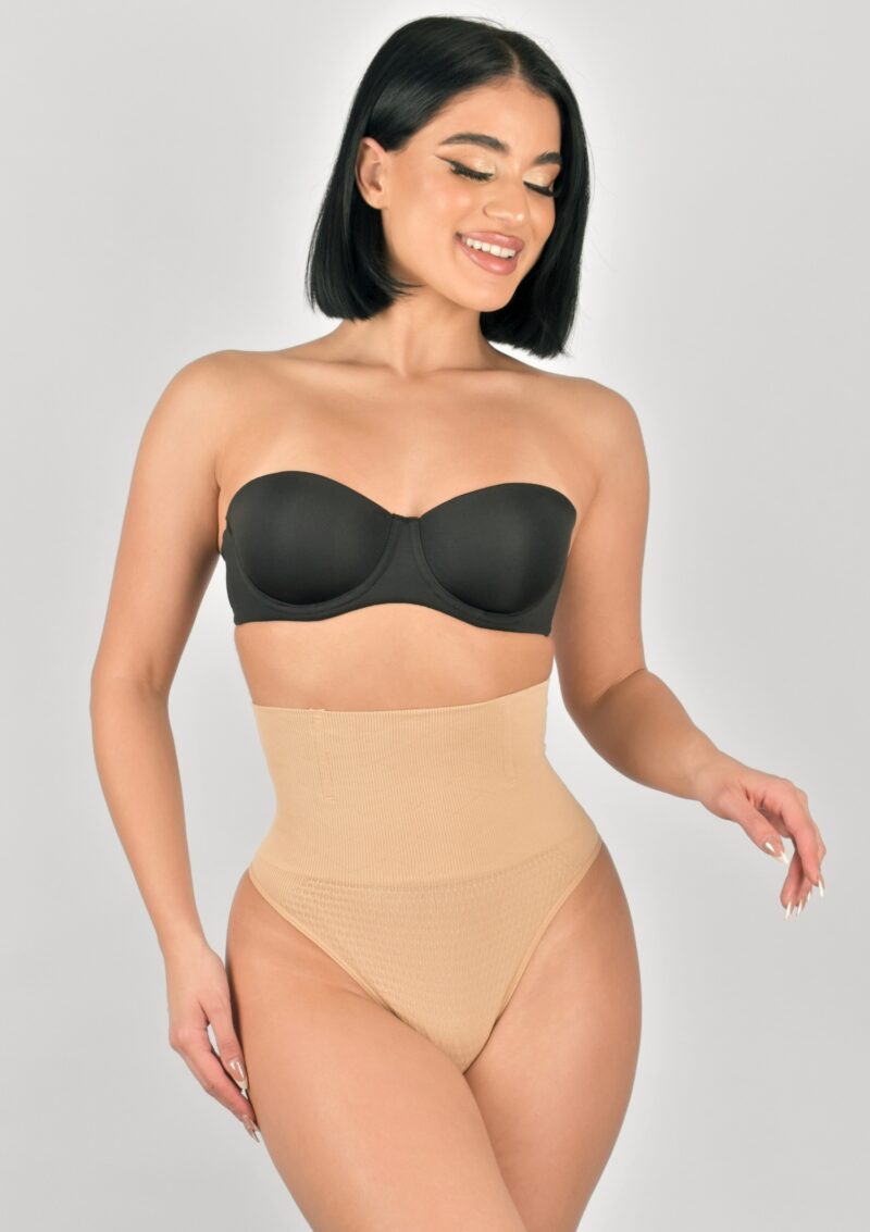 Celeste Mid Waist Tummy Thong Shaper - Image 6