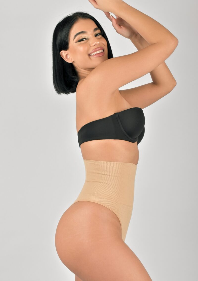 Celeste Mid Waist Tummy Thong Shaper - Image 7