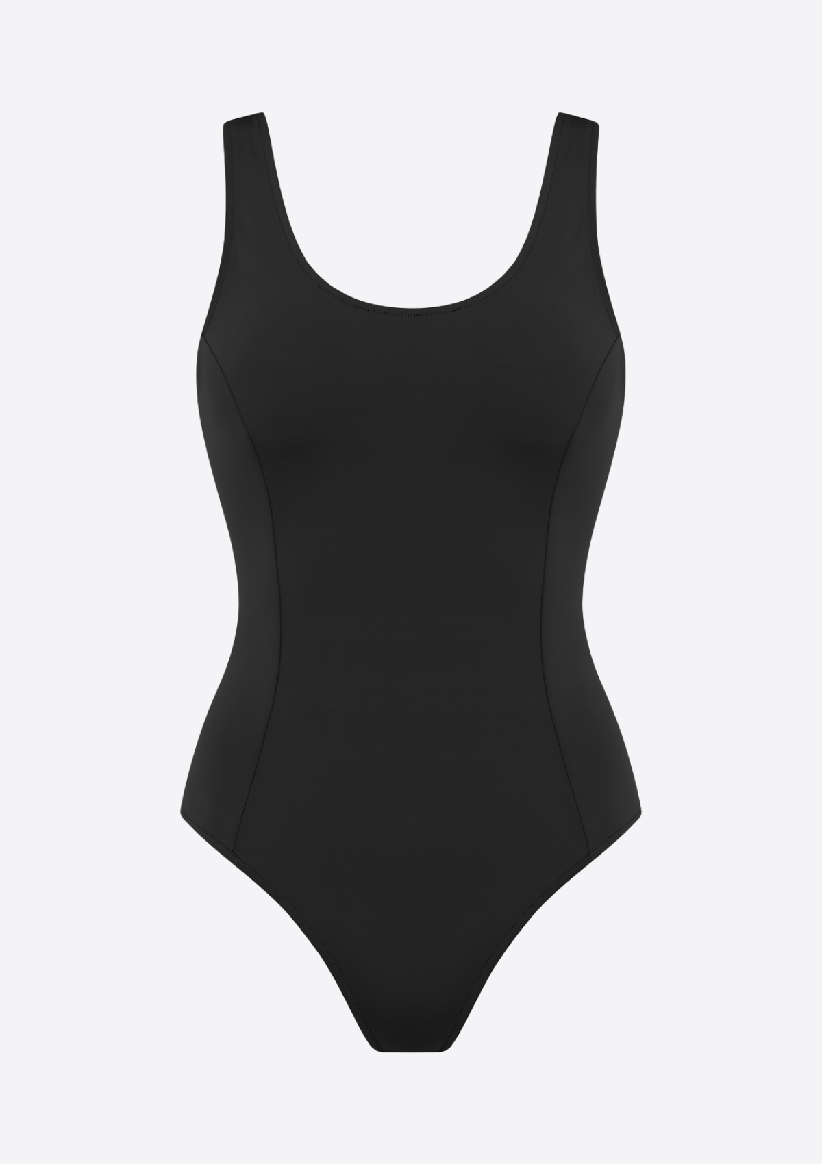 Pierre Cardin Round Neck Swimsuit Black
