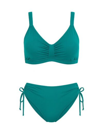 Pierre Cardin Bikini With Side Ties Green