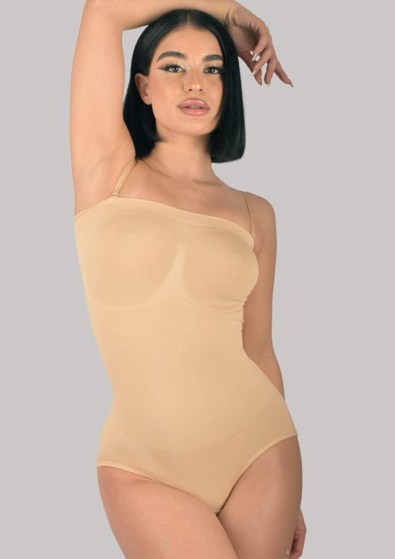 BodyFlow Strapless Shaping Brief Bodysuit - Image 4