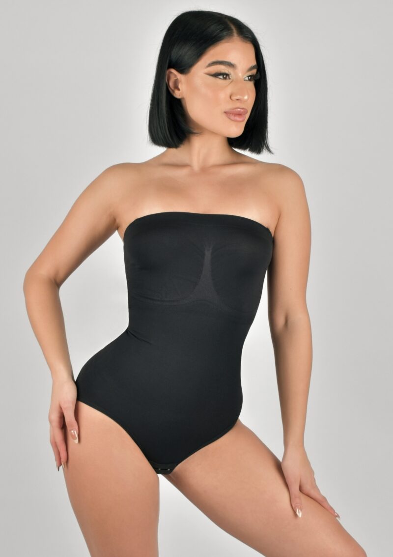 BodyFlow Strapless Shaping Brief Bodysuit - Image 7