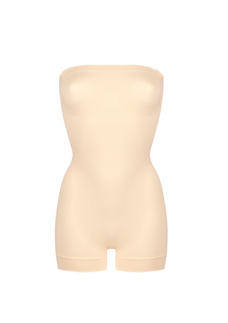 BodyFlow Strapless Shaping Boxer Bodysuit - Image 2