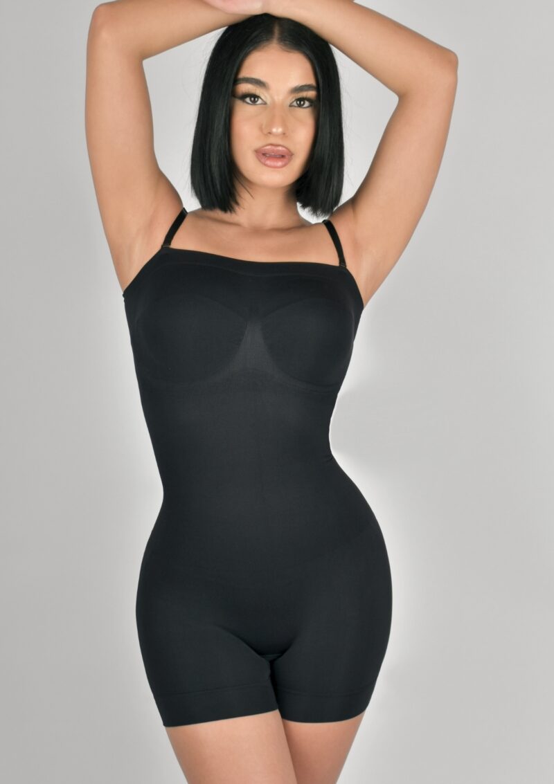 BodyFlow Strapless Shaping Boxer Bodysuit - Image 4