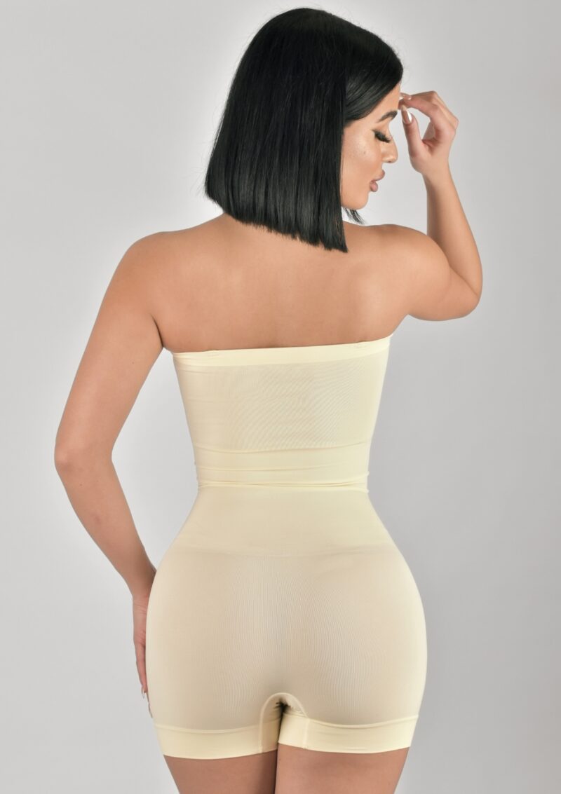 BodyFlow Strapless Shaping Boxer Bodysuit - Image 9