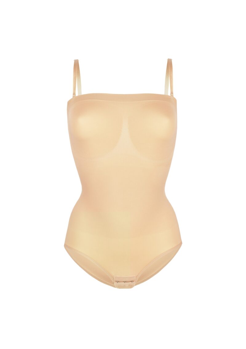 BodyFlow Strapless Shaping Brief Bodysuit - Image 2