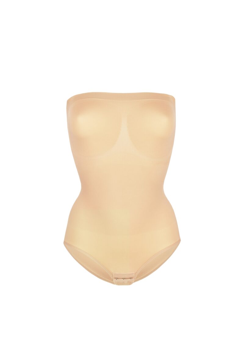 BodyFlow Strapless Shaping Brief Bodysuit - Image 3