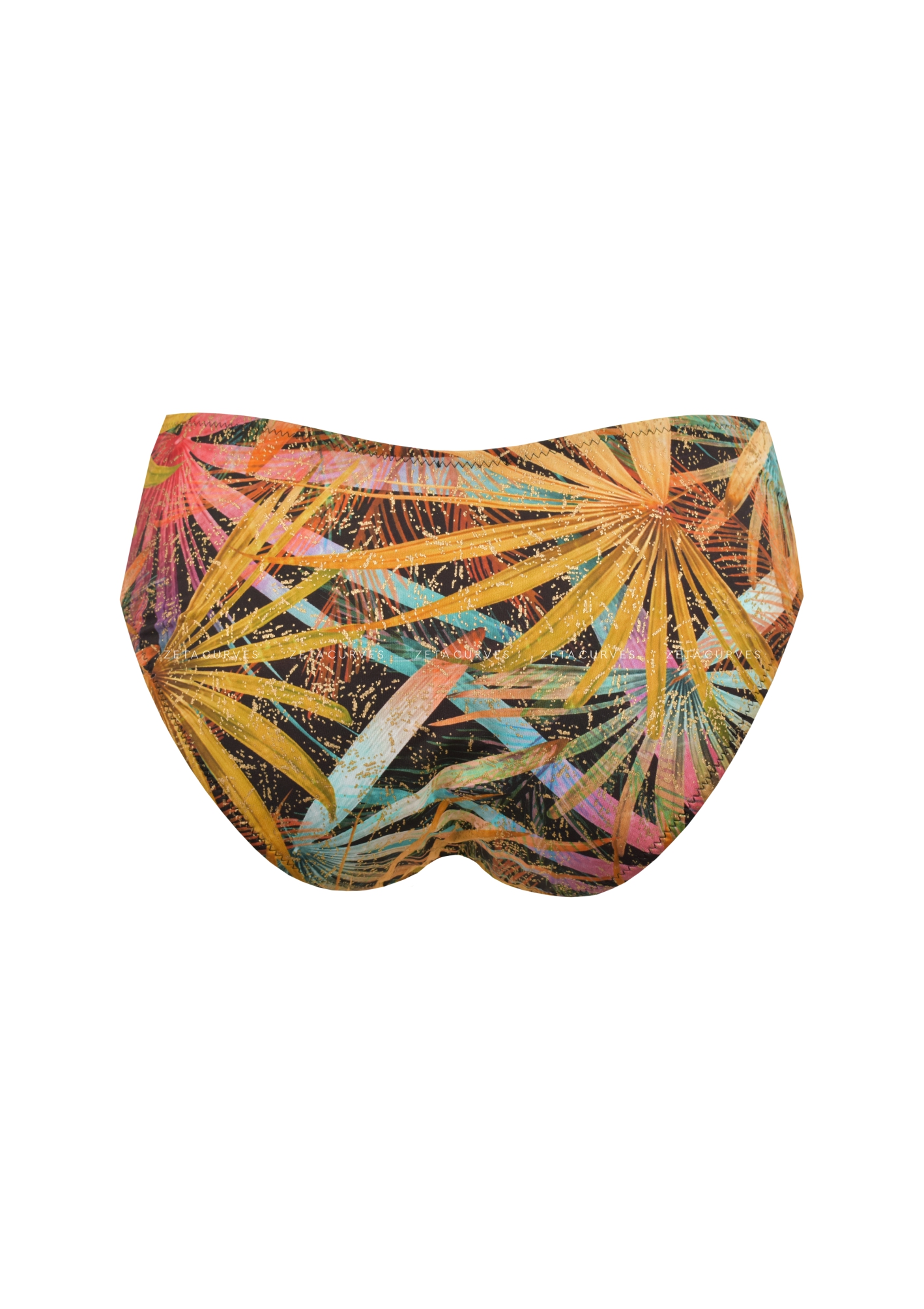 Crool Bikini Slip Gold Tropical - Image 4