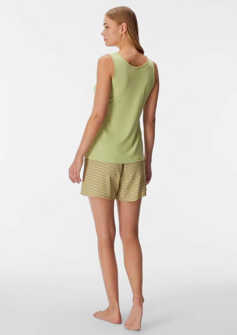 GoldenBay Short Pajama Set With Sleeveless Top - Image 2