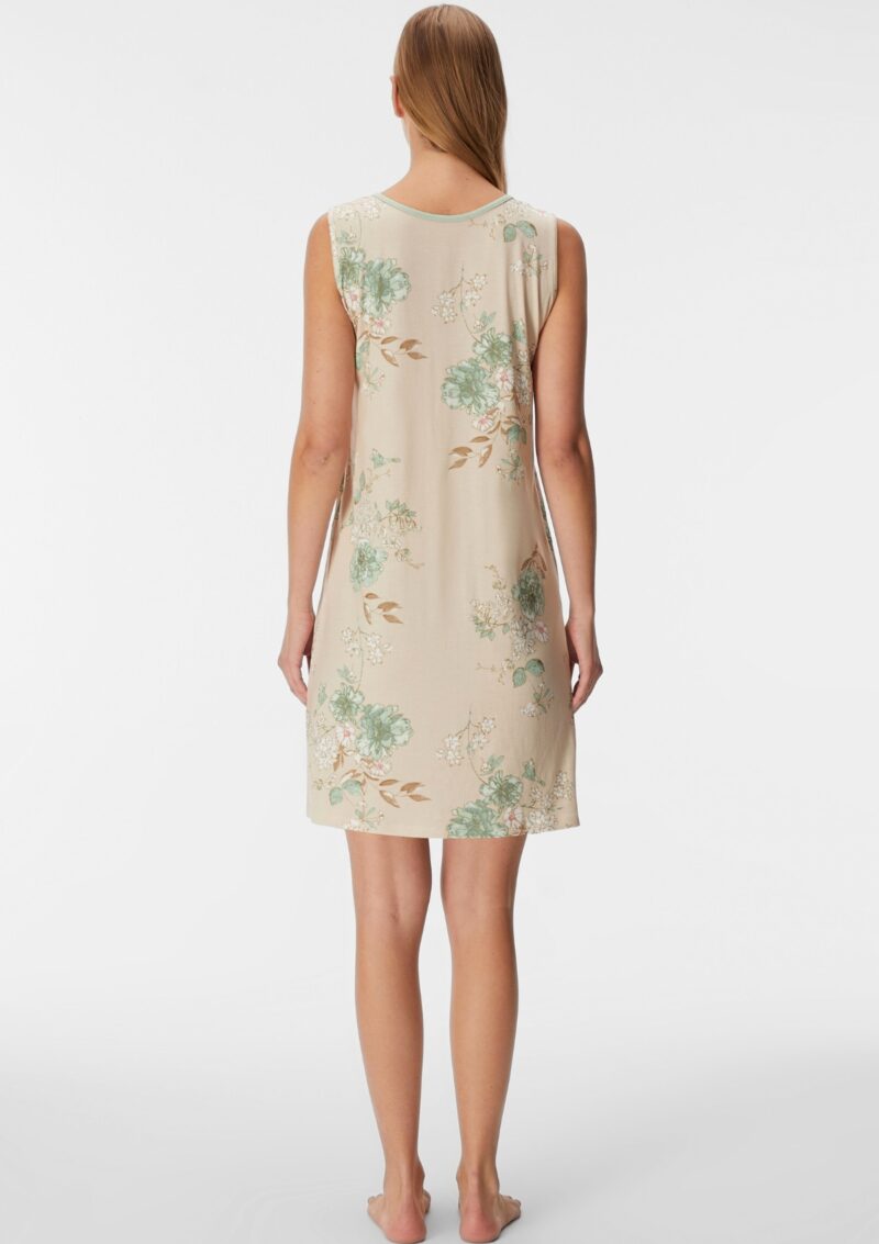 GoldenBay Women’s Viscose Nightgown with Floral Pattern - Image 3