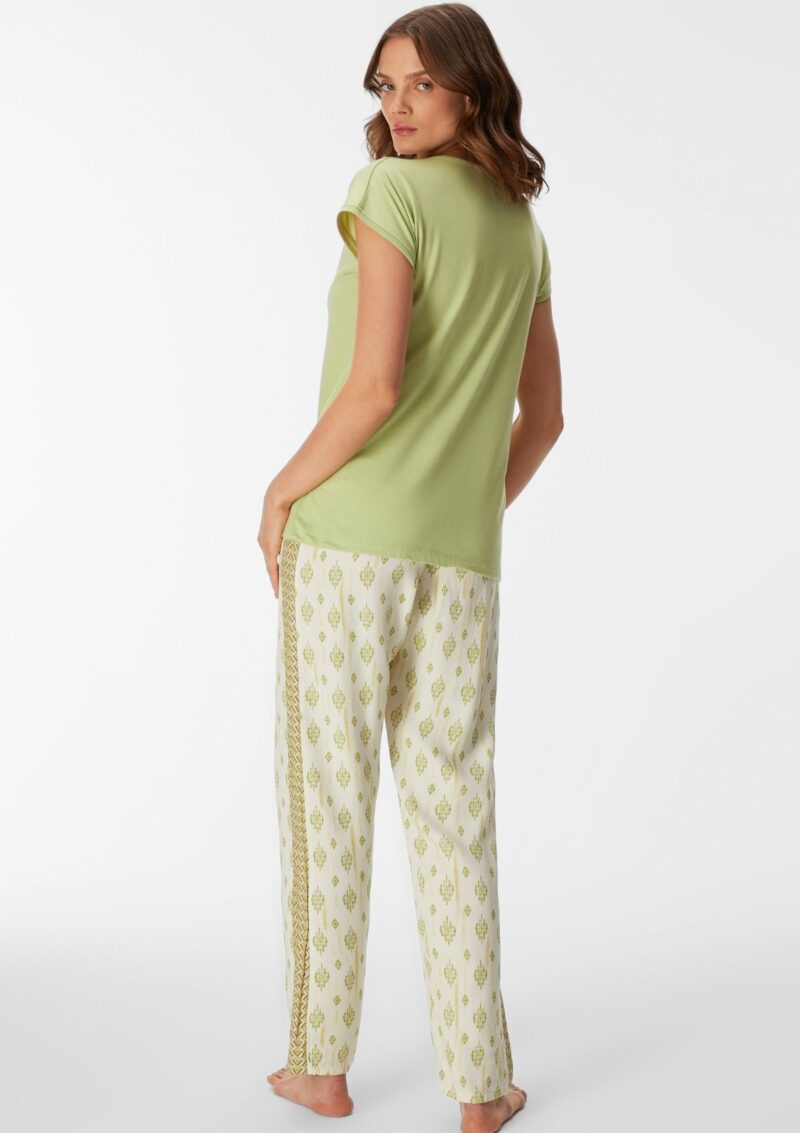 GoldenBay Women’s Pajama Lime - Image 2