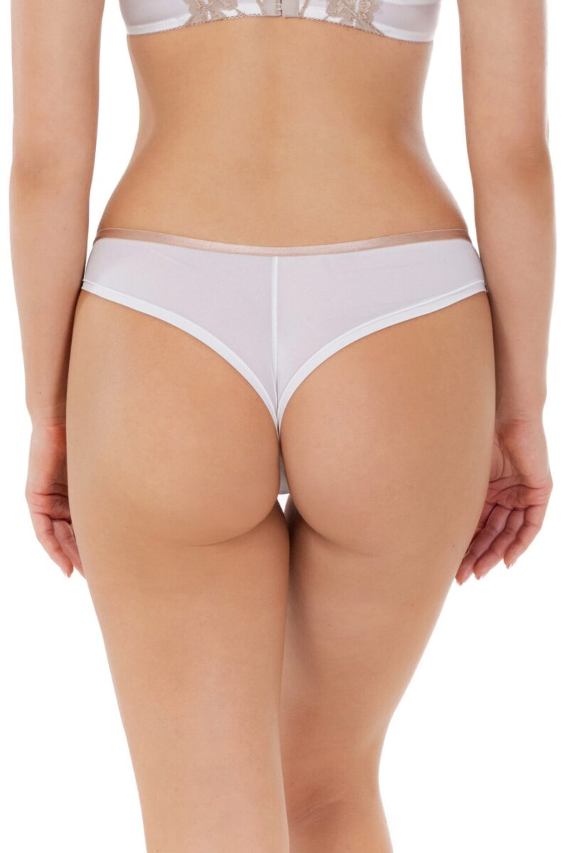Valencia string briefs white – πίσω όψη σε λευκό