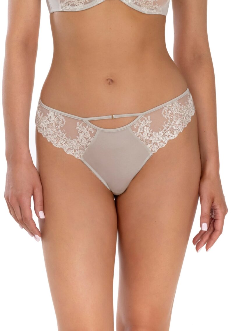 Aria Lace Thong Briefs Moon