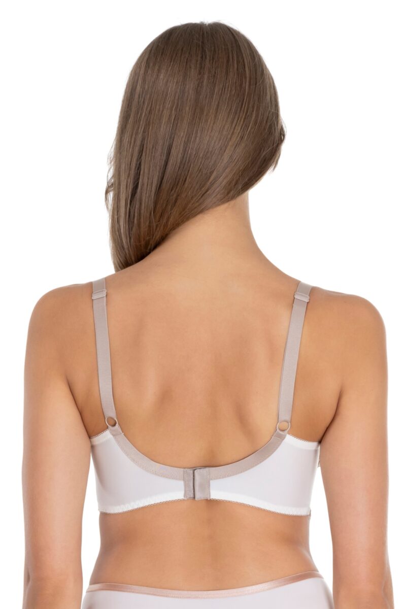 Valencia Unpadded Lace Bra White (Cup D-E-F) - Image 2