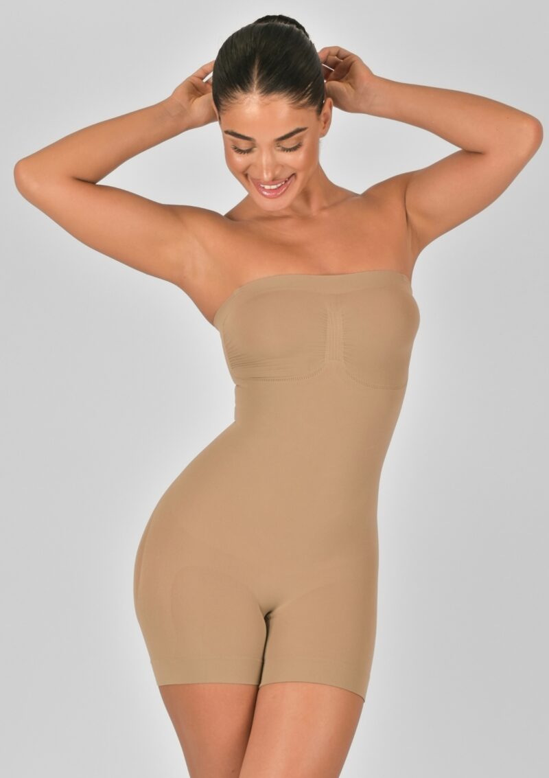 strapless bodysuit