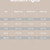 women's tights size chart