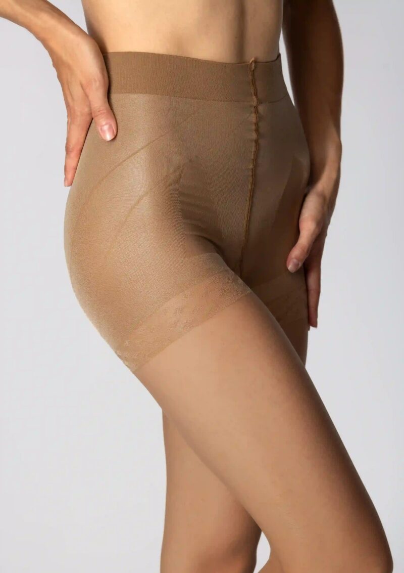 Push-Up Tights 40 DEN Beige