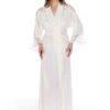 bridal maxi robe