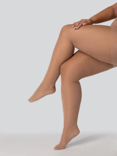plus size καλσόν μπεζ