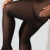 Plus Size Tights 50 DEN Black