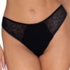 string lace panty στρινγκ μαύρο