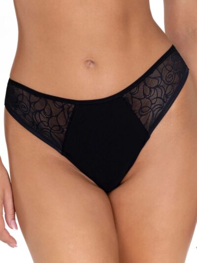 string lace panty στρινγκ μαύρο