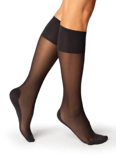 καλτσάκια γυναικεία μέχρι το γόνατο μαύρα