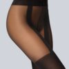 patterned tights black